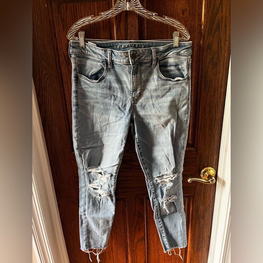 american eagle super stretch jegging